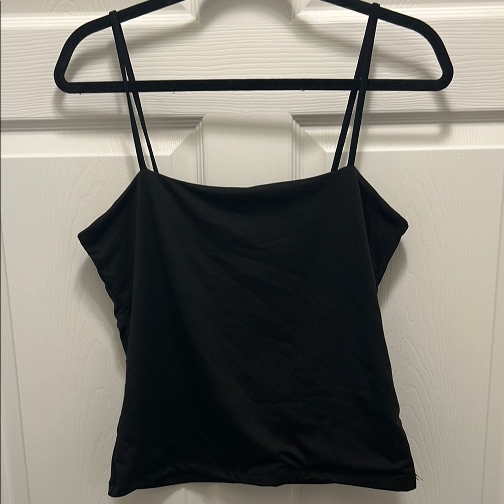 Cotton On Black Crop Camisole